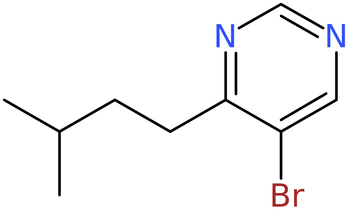 CAS: 951884-42-7 | 5-Bromo-4-(3-methylbutyl)pyrimidine, NX70663