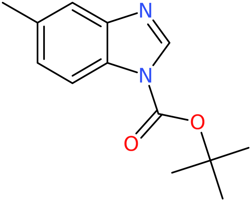 CAS: 863877-81-0 | tert-Butyl 5-methyl-1H-benzimidazole-1-carboxylate, NX64718