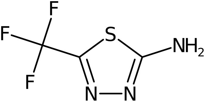 CAS: 10444-89-0 | 2-Amino-5-(trifluoromethyl)-1,3,4-thiadiazole, >98%, NX12308