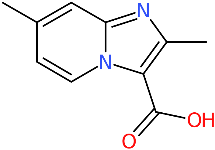 CAS: 81438-53-1 | 2,7-Dimethylimidazo[1,2-a]pyridine-3-carboxylic acid, NX62684