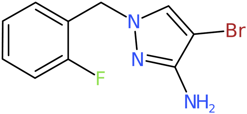 CAS: 1001757-56-7 | 4-Bromo-1-(2-fluorobenzyl)-1H-pyrazol-3-amine, NX10295