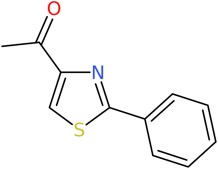 CAS: 10045-52-0 | 1-(2-Phenyl-1,3-thiazol-4-yl)ethan-1-one, >95%, NX10487