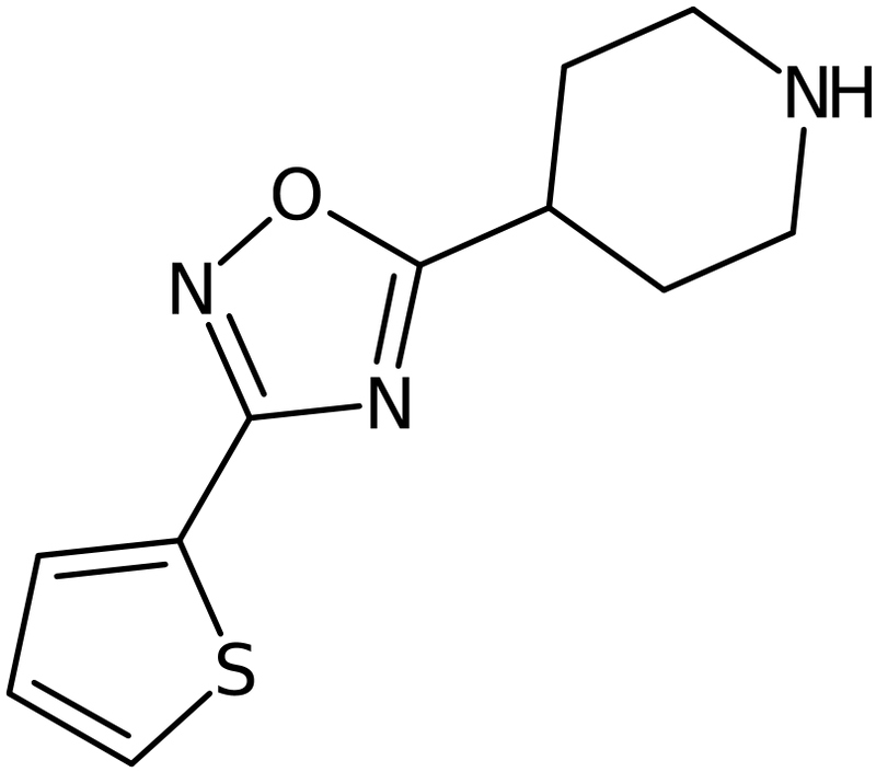 CAS: 244272-35-3 | 4-[3-(Thien-2-yl)-1,2,4-oxadiazol-5-yl]piperidine, >95%, NX37230