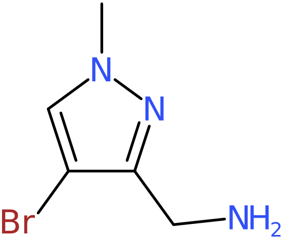 CAS: 926921-71-3 | 3-(Aminomethyl)-4-bromo-1-methyl-1H-pyrazole, NX69212