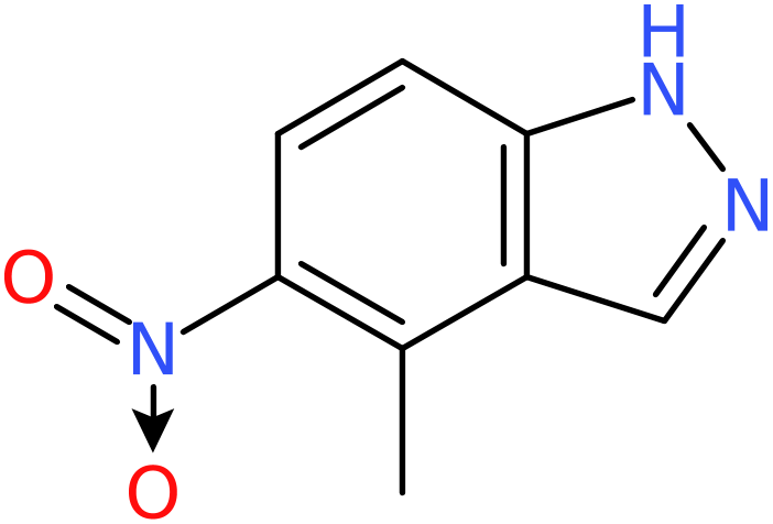 CAS: 101420-67-1 | 4-Methyl-5-nitro-1H-indazole, >95%, NX10984