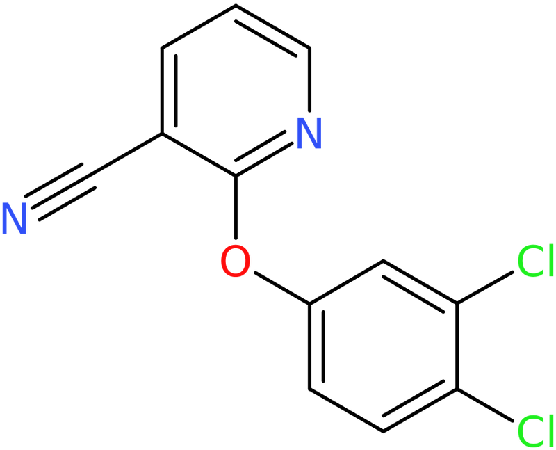 CAS: 99902-93-9 | 2-(3,4-Dichlorophenoxy)nicotinonitrile, NX71940