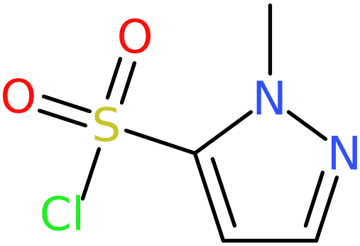 CAS: 1020721-61-2 | 1-Methyl-1H-pyrazole-5-sulphonyl chloride, >95%, NX11445