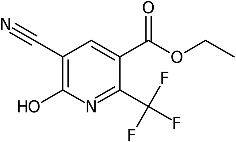 CAS: 144456-86-0 | Ethyl 5-cyano-6-hydroxy-2-(trifluoromethyl)nicotinate, NX24514