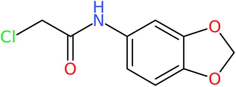 CAS: 227199-07-7 | N-(1,3-Benzodioxol-5-yl)-2-chloroacetamide, >97%, NX35795