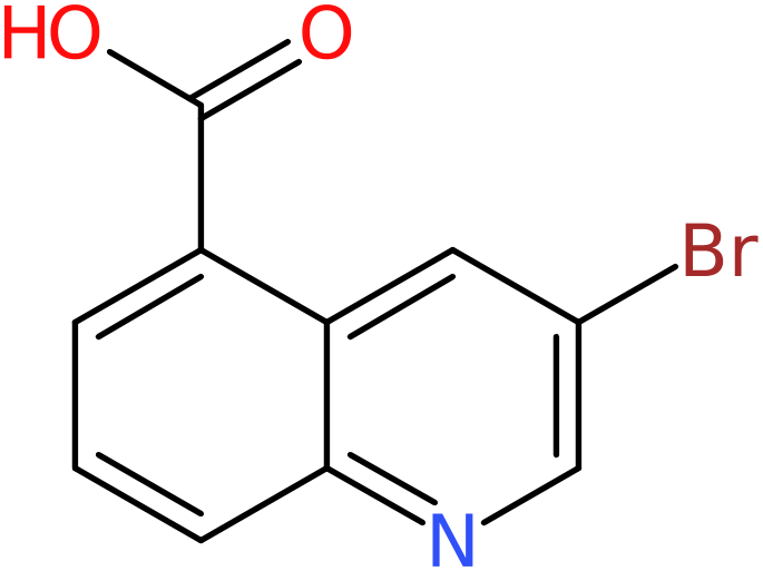 CAS: 1344046-12-3 | 3-Bromoquinoline-5-carboxylic acid, NX21609