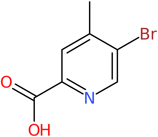 CAS: 886365-02-2 | 5-Bromo-4-methylpyridine-2-carboxylic acid, >98%, NX66621