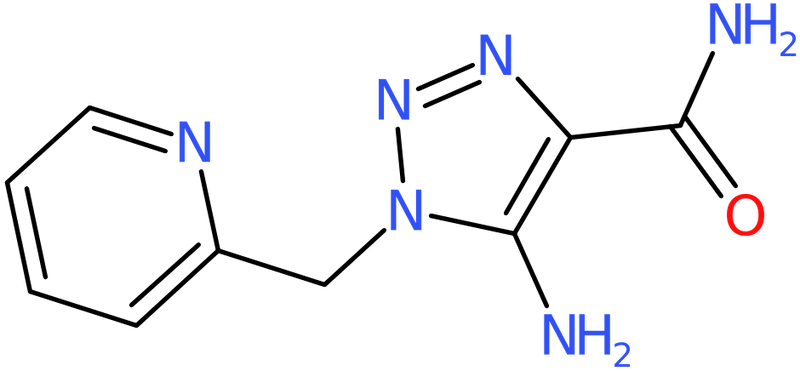 CAS: 1033463-39-6 | 5-Amino-1-(2-pyridinylmethyl)-1H-1,2,3-triazole-4-carboxamide, NX11920