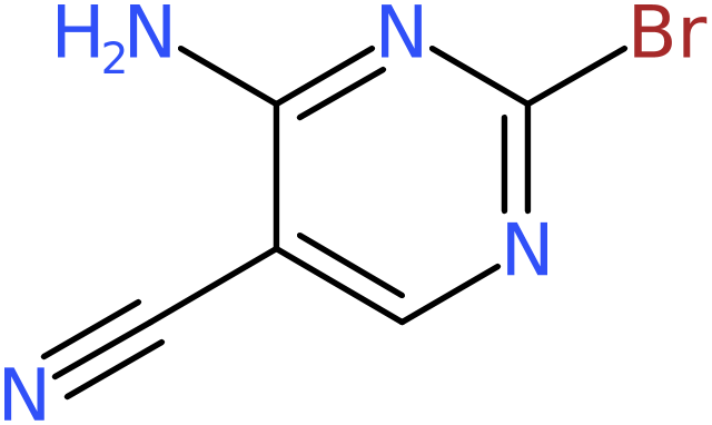 CAS: 94741-70-5 | 4-Amino-2-bromopyrimidine-5-carbonitrile, >95%, NX70386