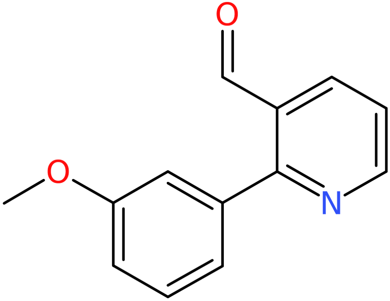 CAS: 958219-62-0 | 2-(3-Methoxyphenyl)pyridine-3-carboxaldehyde, >95%, NX71231