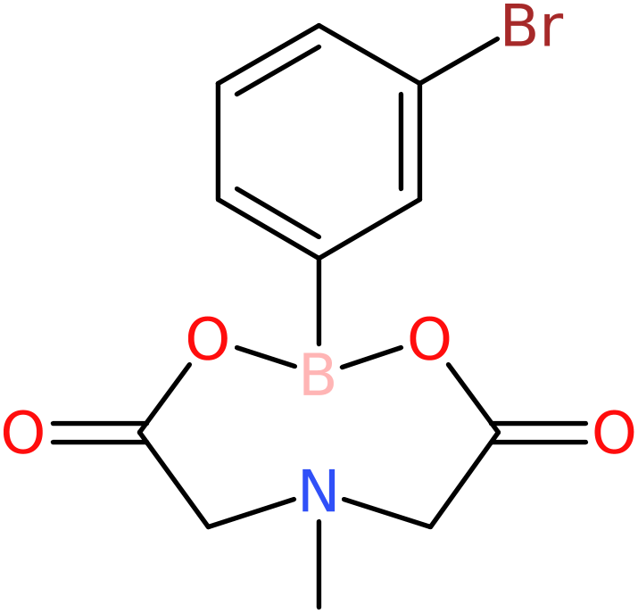 CAS: 1287221-37-7 | 2-(3-Bromophenyl)-6-methyl-1,3,6,2-dioxazaborocane-4,8-dione, NX20190