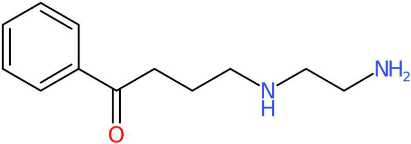 CAS: 141809-45-2 | 4-(2-Aminoethylamino)-1-phenylbutan-1-one, NX23709