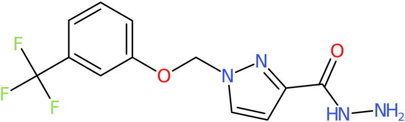 CAS: 1004193-88-7 | 1-{[3-(Trifluoromethyl)phenoxy]methyl}-1H-pyrazole-3-carbohydrazide, NX10476