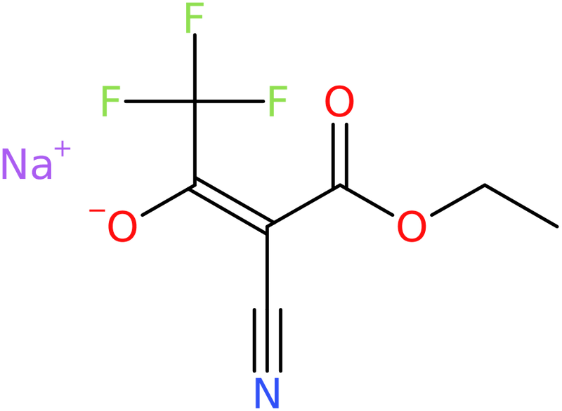 CAS: 1311283-96-1 | Sodium (E)-1-cyano-1-ethoxycarbonyl-3,3,3-trifluoro-propen-2-olate, NX20714