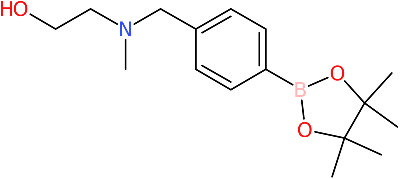 CAS: 1206641-45-3 | 2-{Methyl-[4-(4,4,5,5-tetramethyl-[1,3,2]dioxaborolan-2-yl)-benzyl]-amino}-ethanol, NX17017