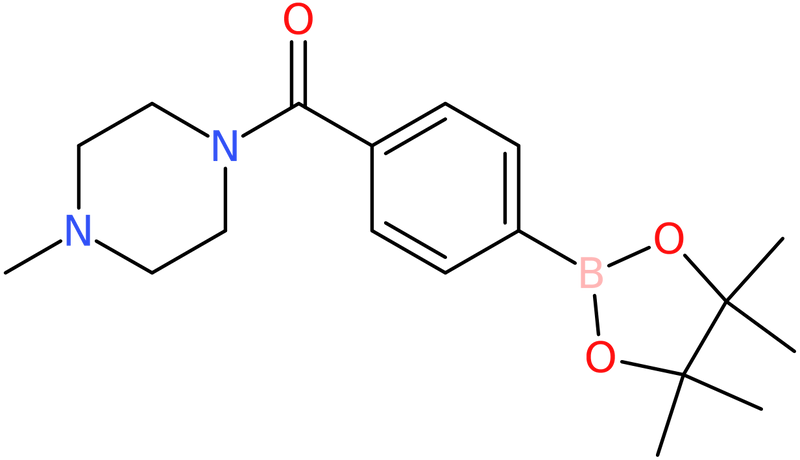 CAS: 832114-06-4 | [4-(4-Methylpiperazine-1-carbonyl)phenyl]boronic acid pinacol ester, NX63124