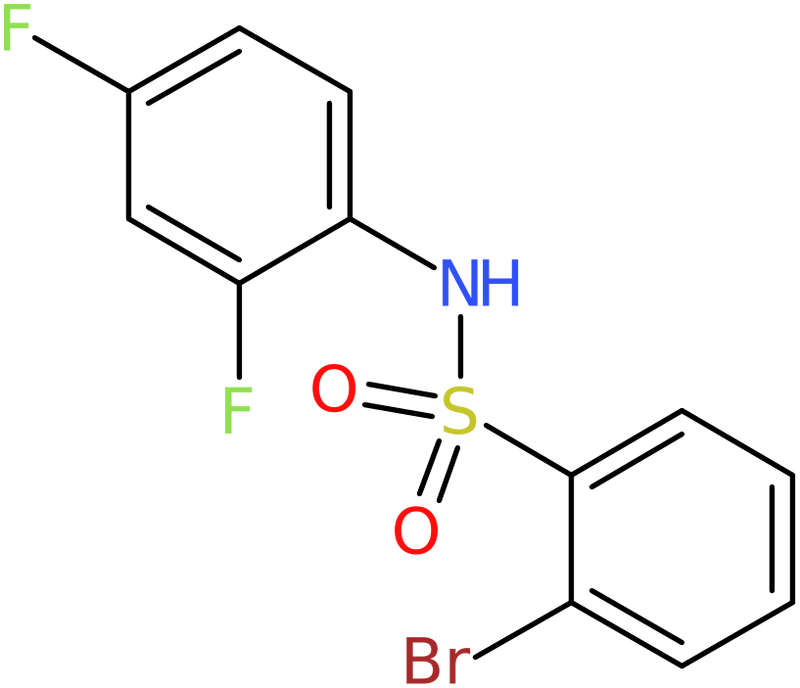 CAS: 941294-30-0 | 2-Bromo-N-(2,4-difluorophenyl)benzenesulphonamide, >98%, NX70036