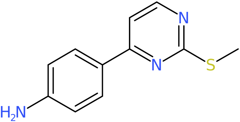 CAS: 1355334-92-7 | 4-(2-Methylsulphanylpyrimidin-4-yl)aniline, NX22100