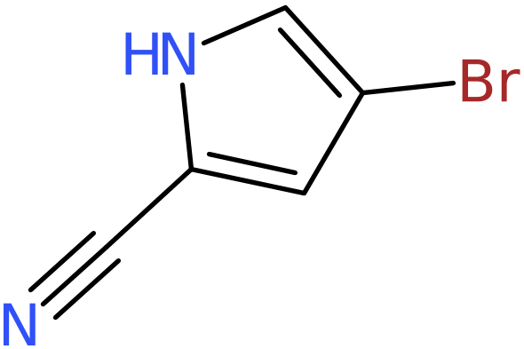 CAS: 1221435-18-2 | 4-Bromo-1H-pyrrole-2-carbonitrile, >95%, NX17984