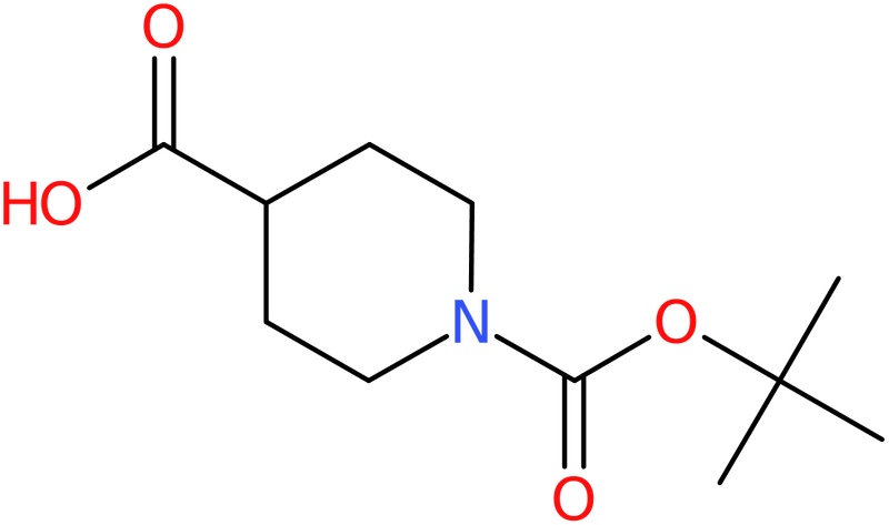 CAS: 84358-13-4 | Piperidine-4-carboxylic acid, N-BOC protected, >98%, NX63378