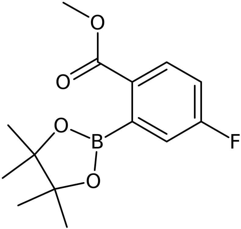 CAS: 1400976-17-1 | 5-Fluoro-2-(methoxycarbonyl)phenylboronic acid, pinacol ester, >97%, NX23312