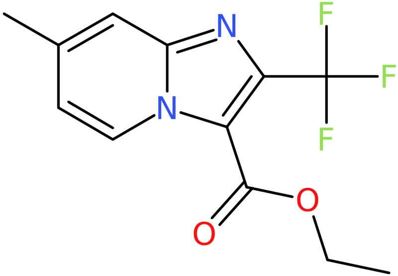 CAS: 874776-54-2 | Ethyl 7-methyl-2-(trifluoromethyl)imidazo[1,2-a]pyridine-3-carboxylate, NX65587