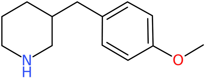 CAS: 136422-65-6 | 3-(4-Methoxy-benzyl)-piperidine, NX22314