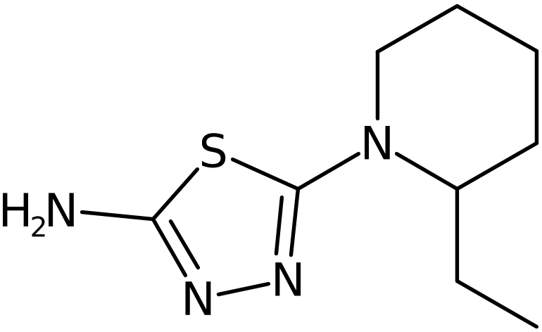 CAS: 1502633-77-3 | 5-(2-Ethylpiperidin-1-yl)-1,3,4-thiadiazol-2-amine, NX25496