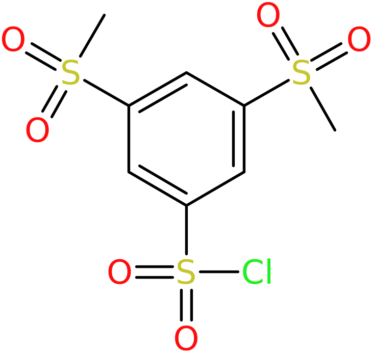 CAS: 849035-99-0 | 3,5-Bis(methylsulphonyl)benzenesulphonyl chloride, >95%, NX63688