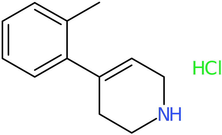 CAS: 83674-77-5 | 4-(o-Tolyl)-1,2,3,6-tetrahydropyridine hydrochloride, NX63235