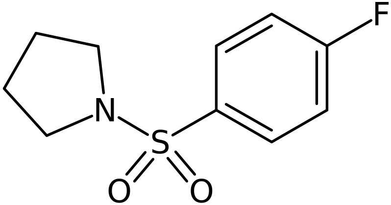 CAS: 157187-14-9 | 1-[(4-Fluorophenyl)sulphonyl]pyrrolidine, NX26540