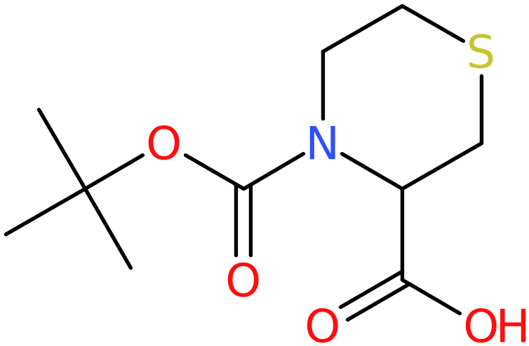 CAS: 128453-98-5 | Thiomorpholine-3-carboxylic acid, N-BOC protected, NX20132