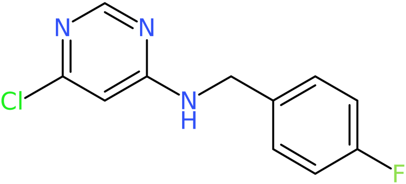 CAS: 945896-79-7 | N-(4-Fluorobenzyl)-6-chloropyrimidin-4-amine, NX70317