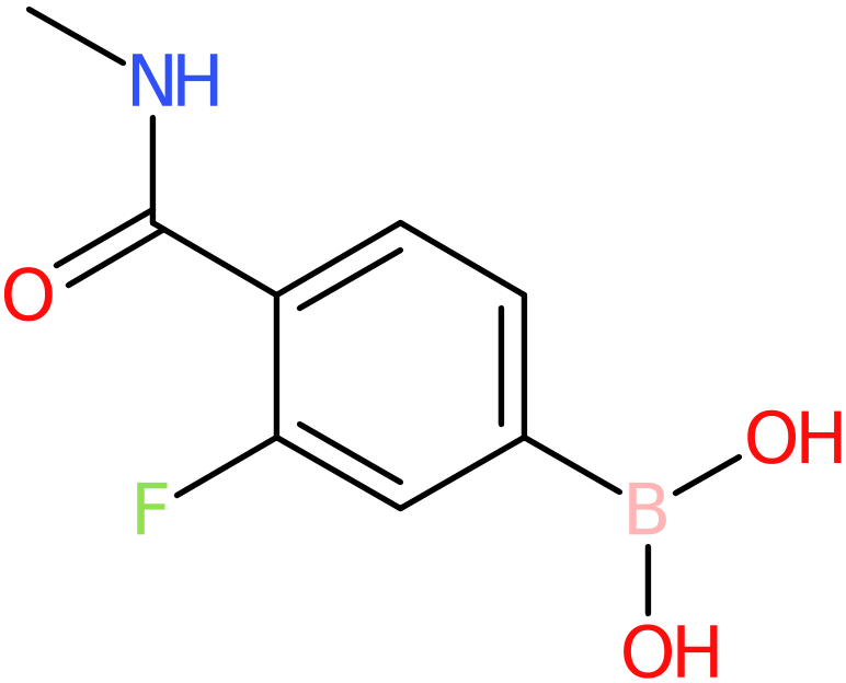 CAS: 849833-86-9 | 3-Fluoro-4-(methylcarbamoyl)benzeneboronic acid, >98%, NX63744