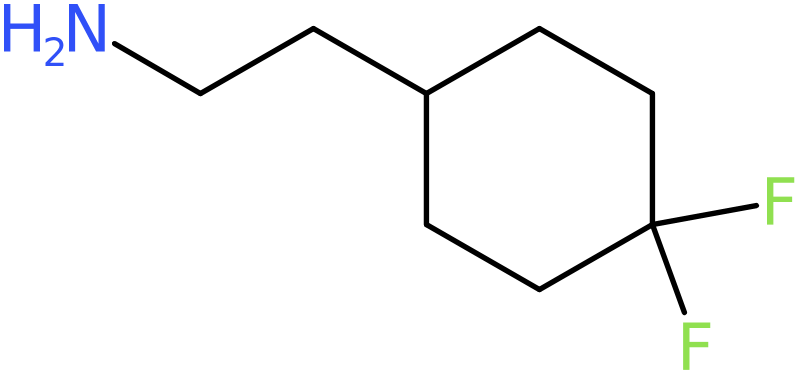 CAS: 1054314-53-2 | 4,4-Difluorocyclohexaneethanamine, >95%, NX12673