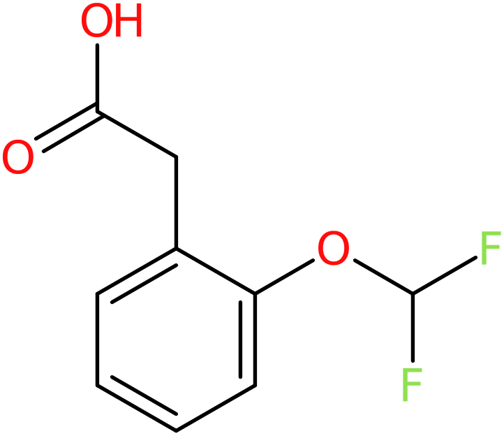 CAS: 86867-68-7 | 2-(Difluoromethoxy)phenylacetic acid, >98%, NX64993