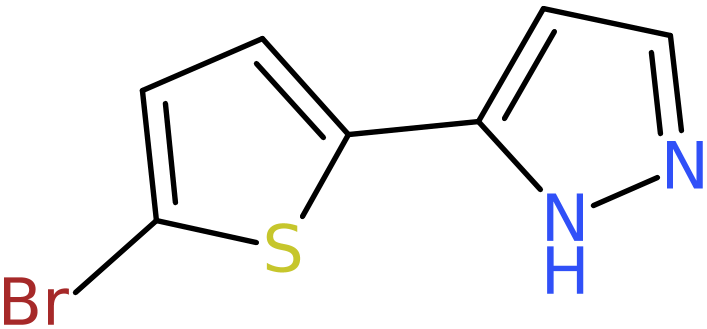 CAS: 166196-67-4 | 5-(5-Bromothien-2-yl)-1H-pyrazole, NX27881