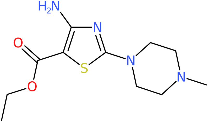 Ethyl 4-amino-2-(4-methylpiperazin-1-yl)-1,3-thiazole-5-carboxylate, NX73818