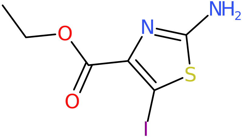 CAS: 860646-12-4 | Ethyl 2-amino-5-iodothiazole-4-carboxylate, NX64558