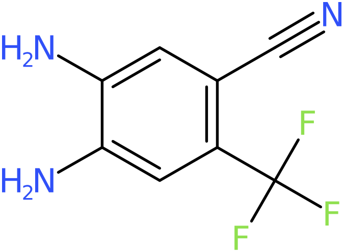 CAS: 882978-62-3 | 4,5-Diamino-2-(trifluoromethyl)benzonitrile, >98%, NX66082