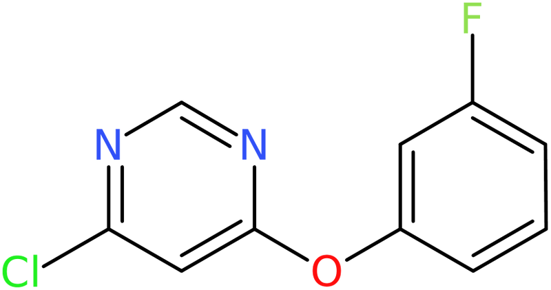 CAS: 1017067-02-5 | 4-(3-Fluorophenoxy)-6-chloropyrimidine, NX11070