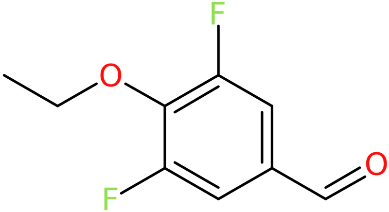 CAS: 883536-06-9 | 4-Ethoxy-3,5-difluorobenzaldehyde, >98%, NX66131