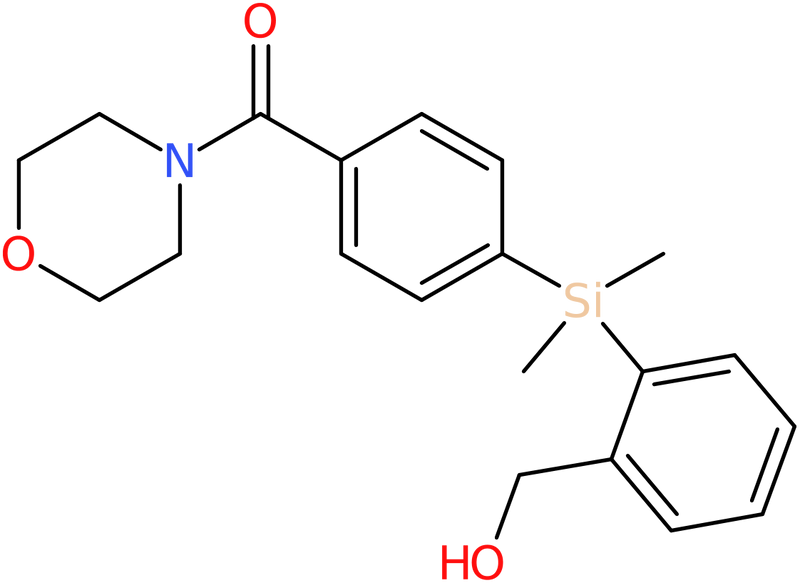 CAS: 1244855-81-9 | (2-{Dimethyl[4-(morpholine-4-carbonyl)phenyl]silyl}phenyl)methanol, NX18836