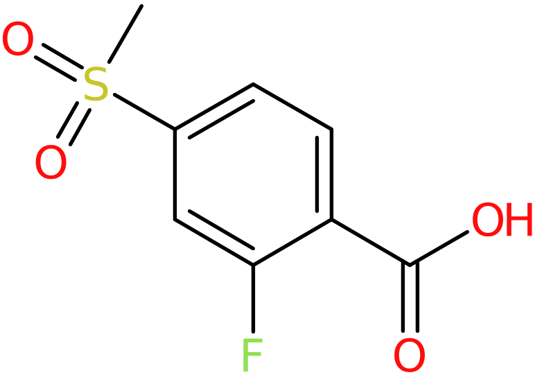 CAS: 142994-04-5 | 2-Fluoro-4-(methylsulphonyl)benzoic acid, NX24090