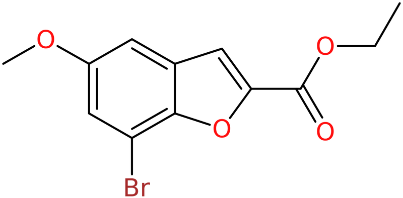 CAS: 91571-13-0 | Ethyl 7-bromo-5-methoxy-1-benzofuran-2-carboxylate, NX68698