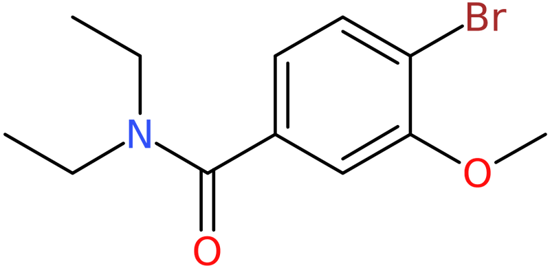 CAS: 889676-36-2 | N,N-Diethyl-4-bromo-3-methoxybenzamide, >98%, NX67165